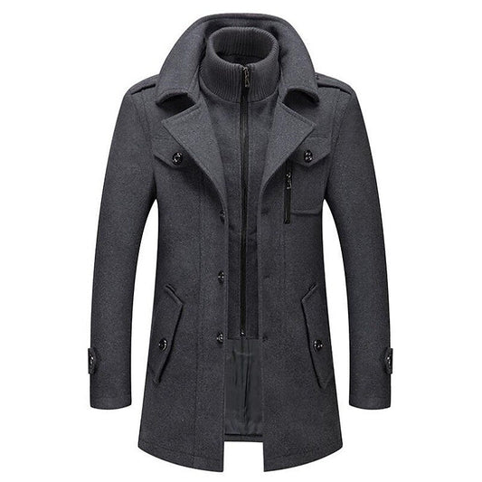 Men's Double-Breasted Pea Coat