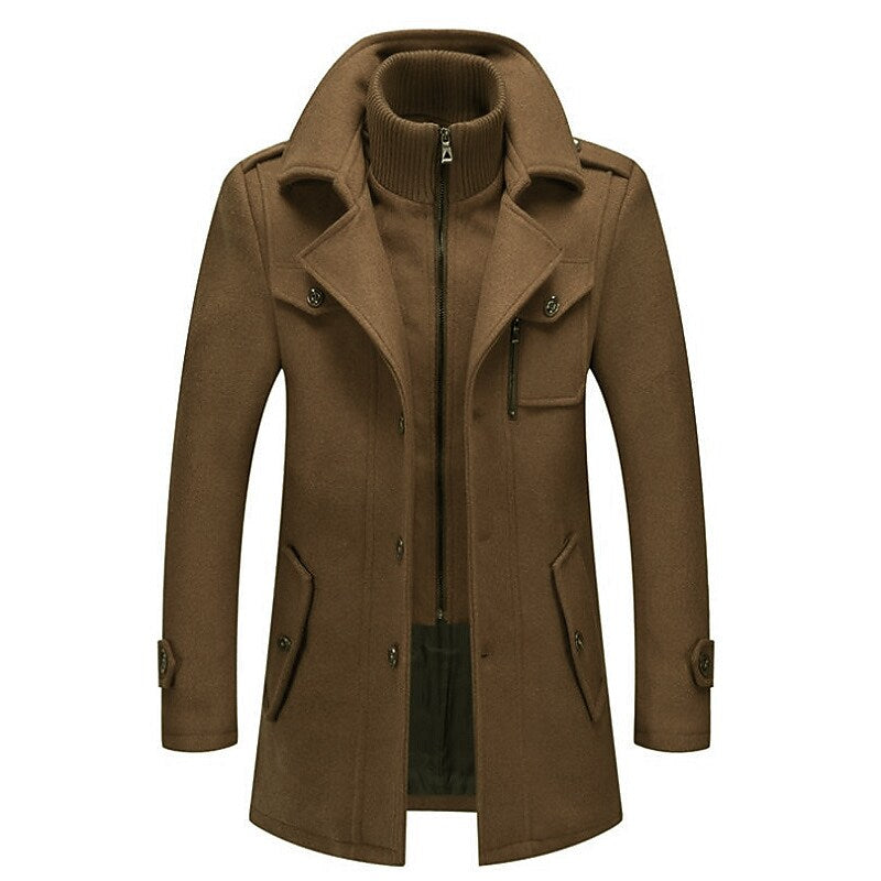 Men's Double-Breasted Pea Coat