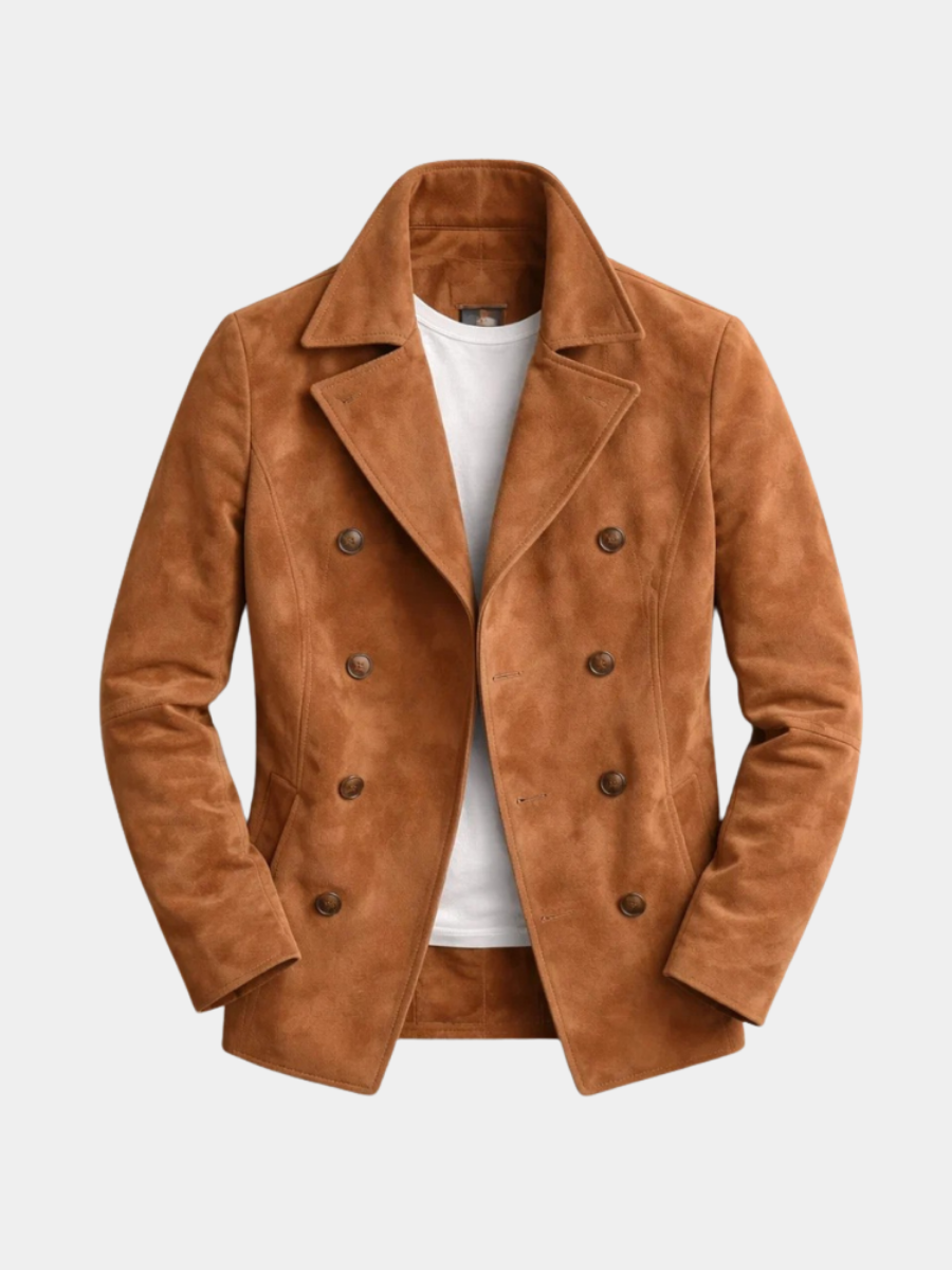 Men's Double-Breasted Pea Coat