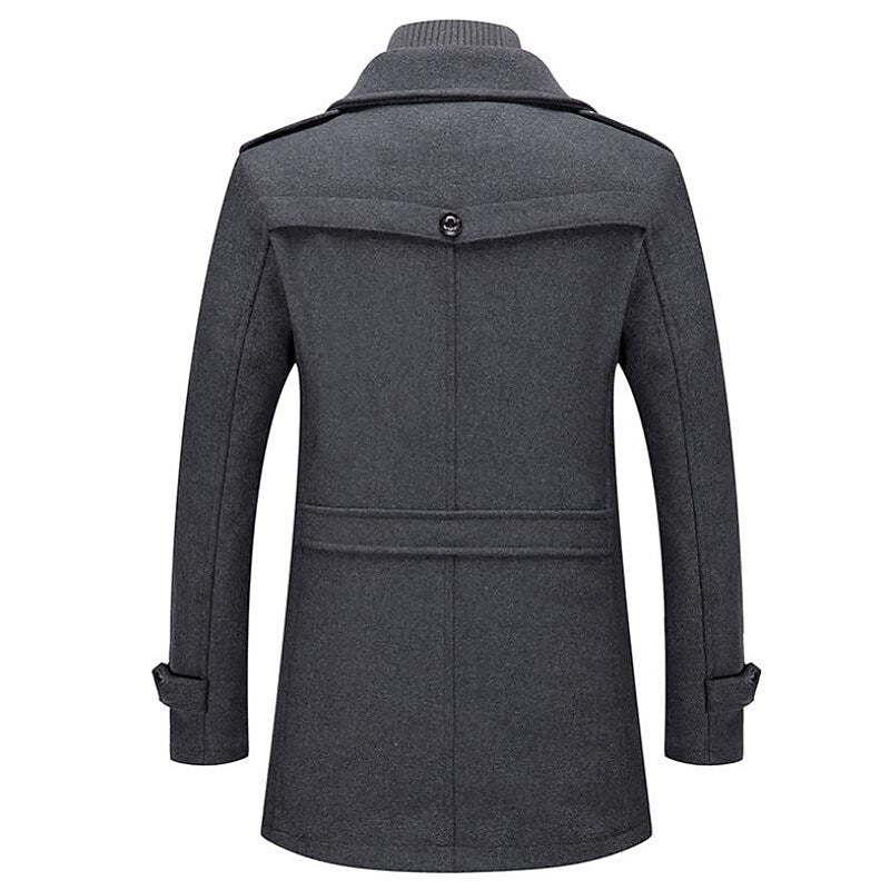 Men's Double-Breasted Pea Coat