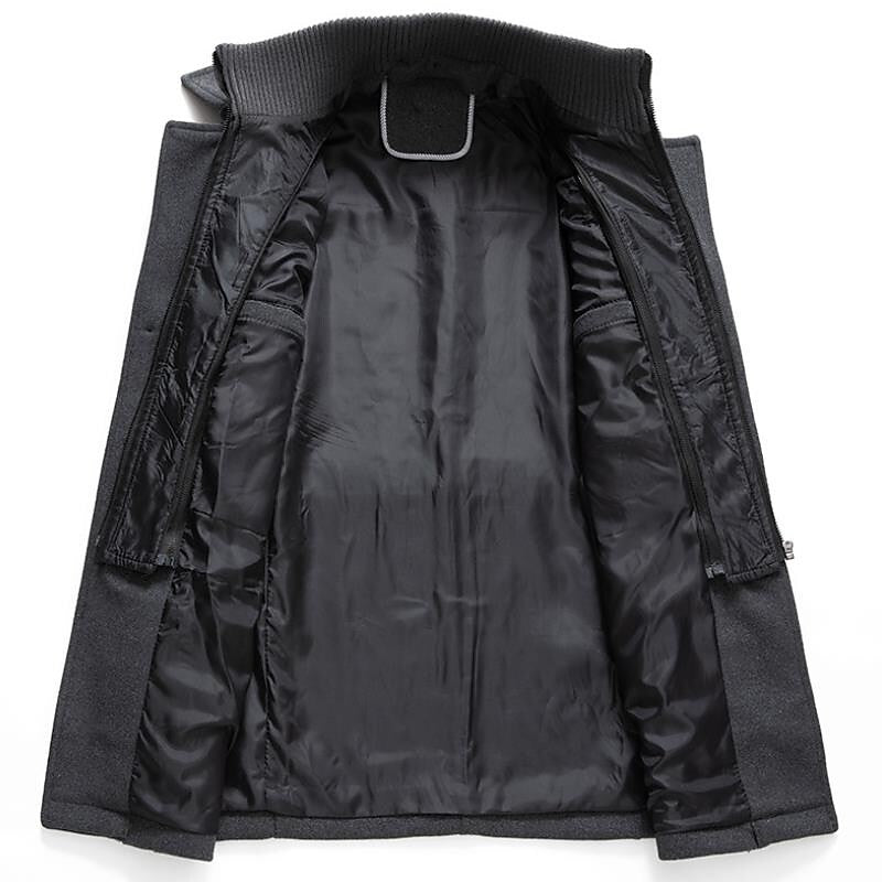 Men's Double-Breasted Pea Coat
