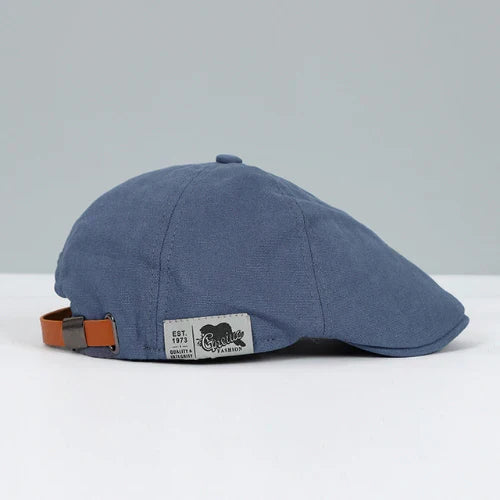 Men's Flat Cap with Adjustable Strap