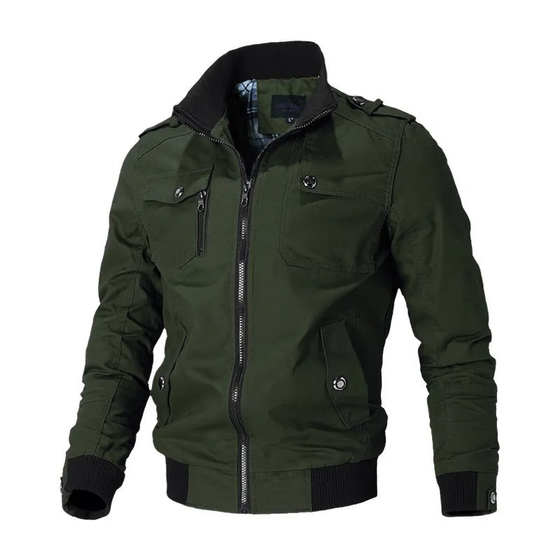 Men's Full-Zip Bomber Jacket