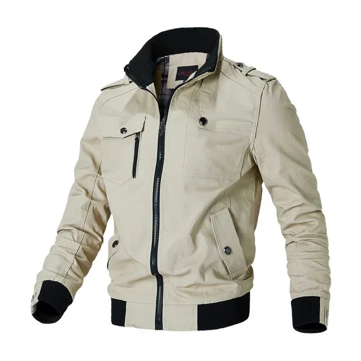 Men's Full-Zip Bomber Jacket