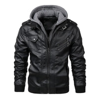 Men's Hooded Bomber Jacket