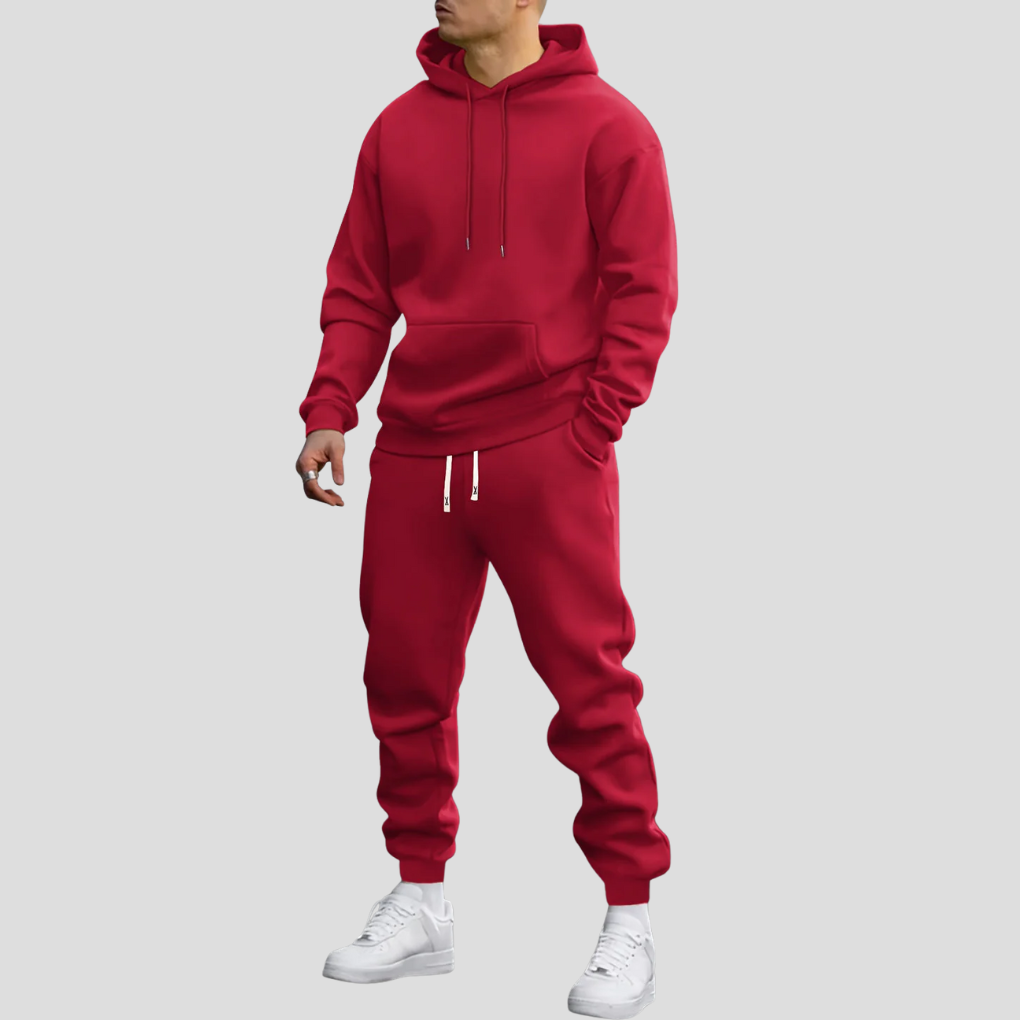 Men's Hoodie and Jogging Pants Sports Set