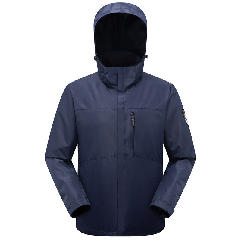 Men's Insulated Waterproof Winter Parka with Hood