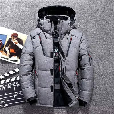 Men's Insulated Winter Parka - Waterproof, Windproof Jacket for Extreme Cold Weather