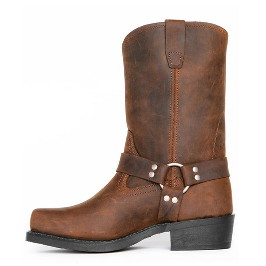Men's Leather Cowboy Boots