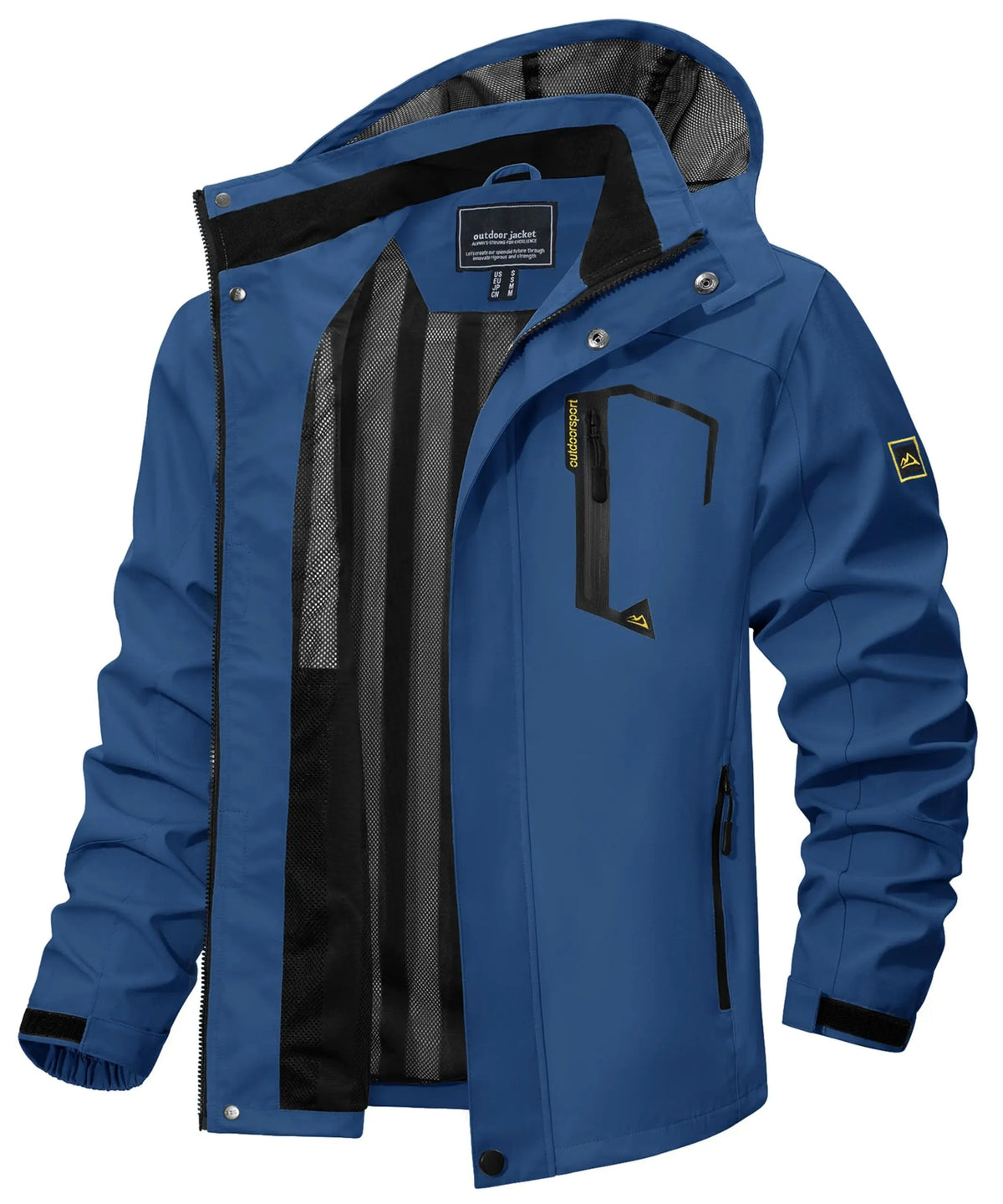 Men's Lightweight Hooded Rain Jacket