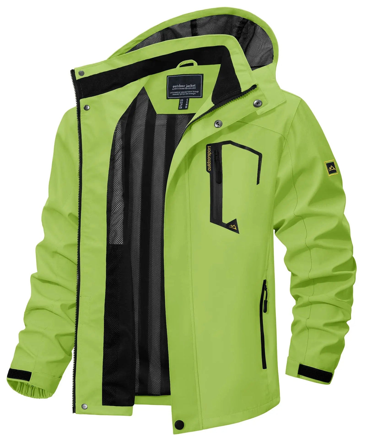 Men's Lightweight Hooded Rain Jacket