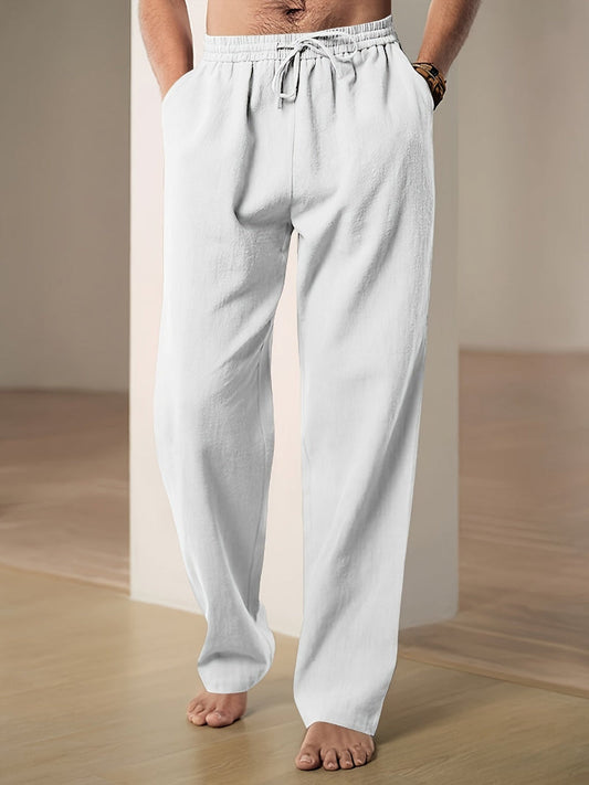 Men's Linen Blend Pants