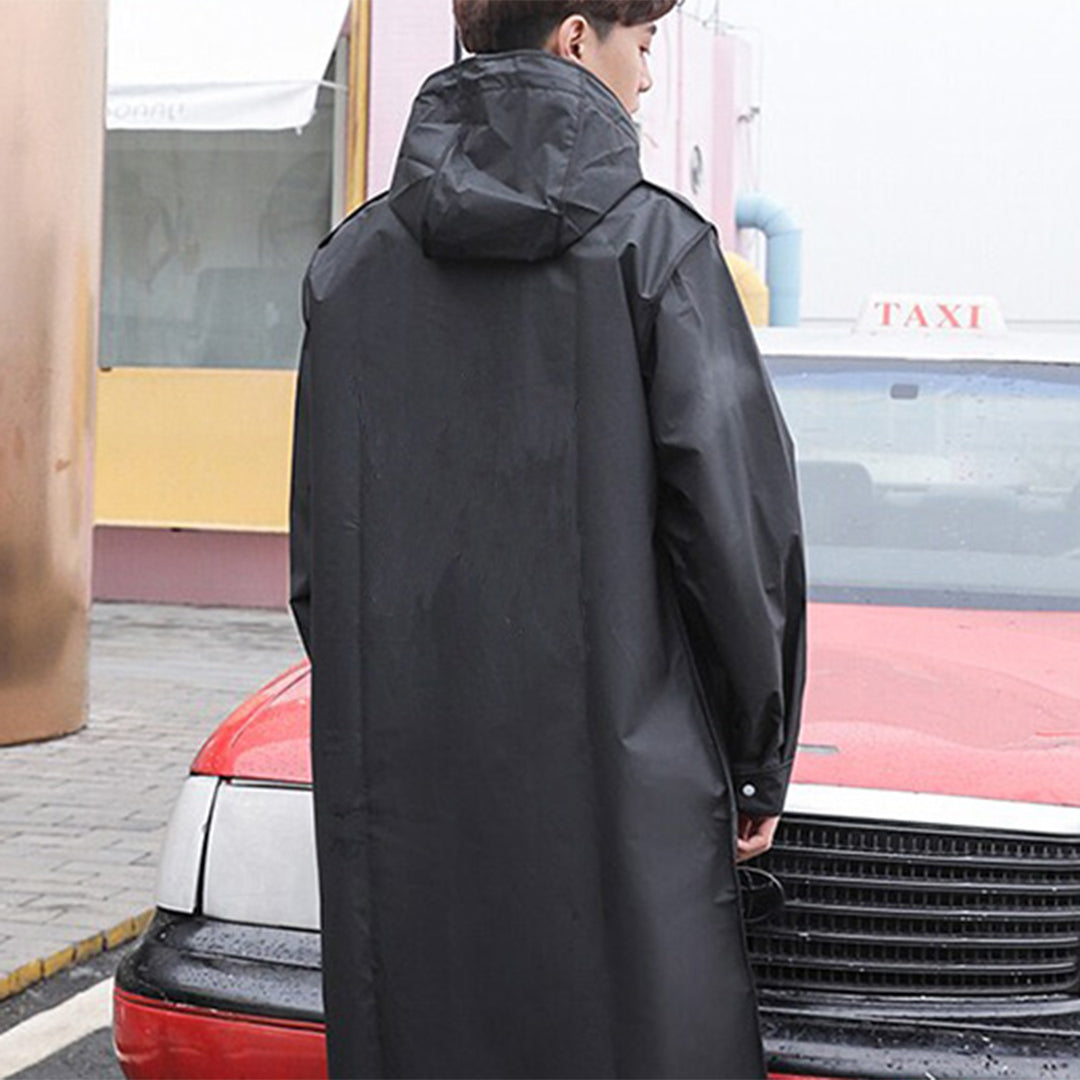Men's Long Hooded Jacket