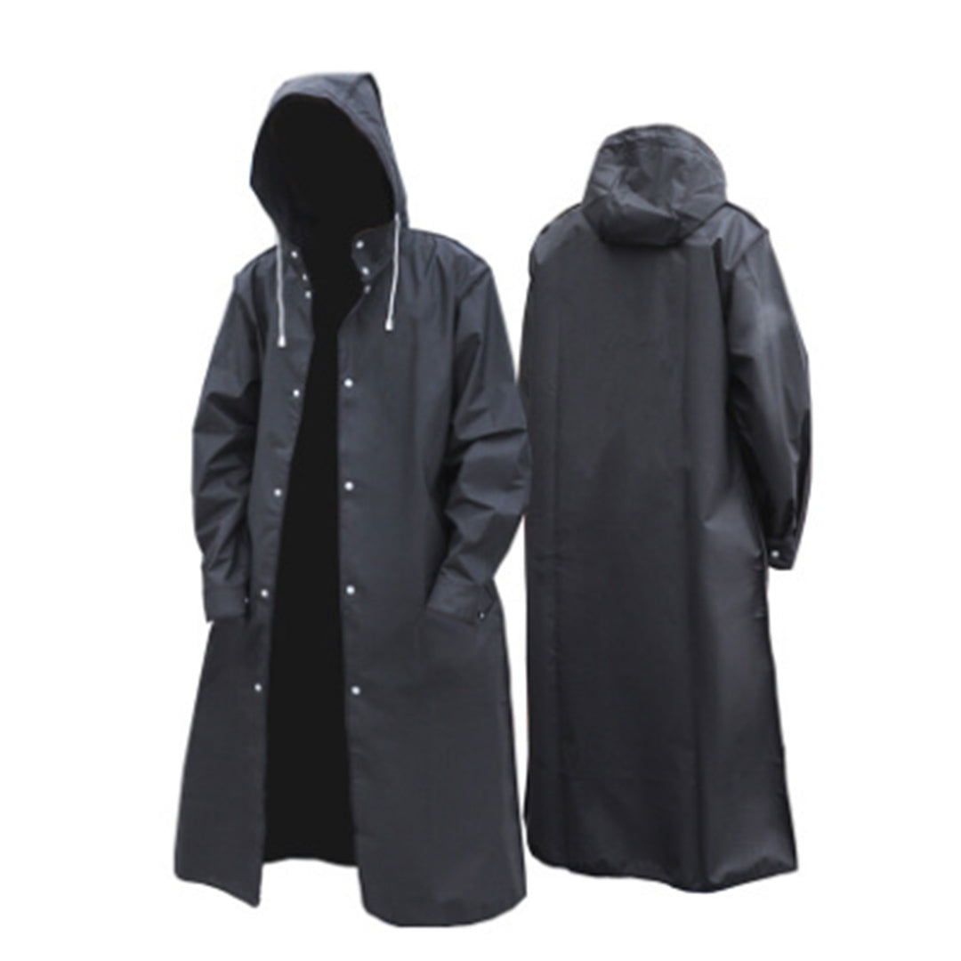 Men's Long Hooded Jacket