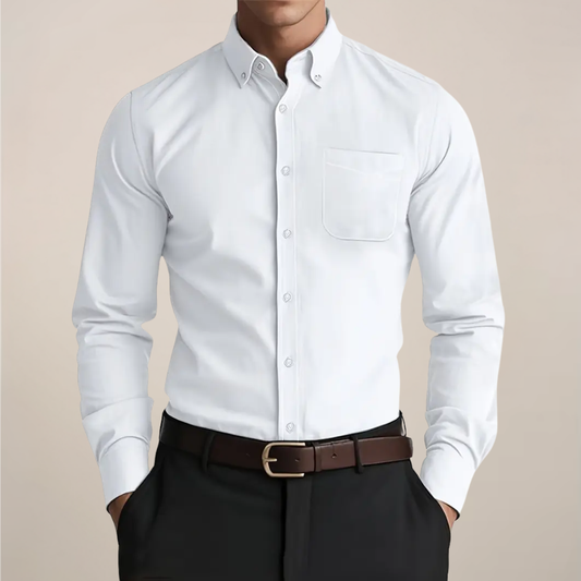 Men's Long-Sleeve Button-Down Shirt