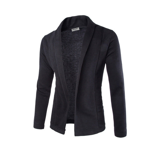 Men's Open Front Cardigan