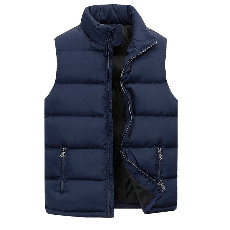 Men's Padded Zip-Up Vest
