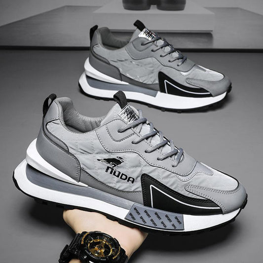 Men's Platform Lace-Up Athletic Sneakers