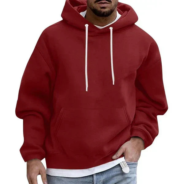 Men's Pullover Hoodie with Kangaroo Pocket