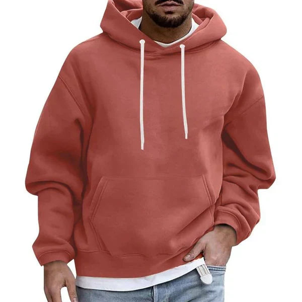 Men's Pullover Hoodie with Kangaroo Pocket