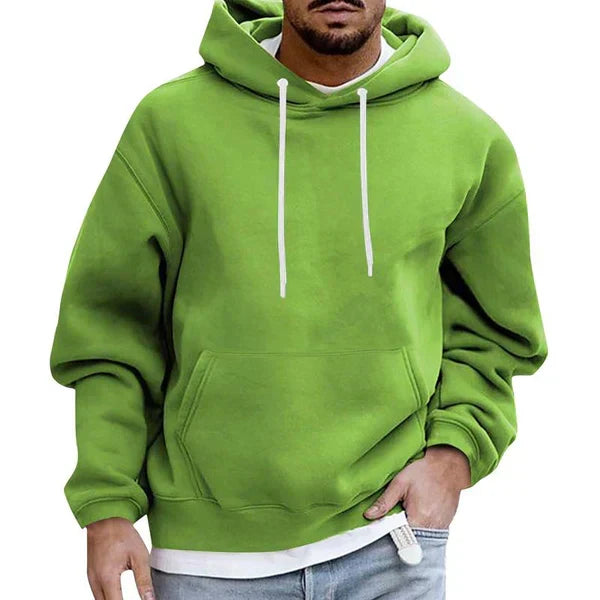Men's Pullover Hoodie with Kangaroo Pocket