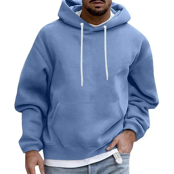 Men's Pullover Hoodie with Kangaroo Pocket