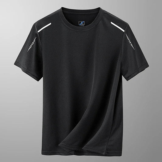 Men's Quick Dry Athletic T-Shirt with Reflective Detail