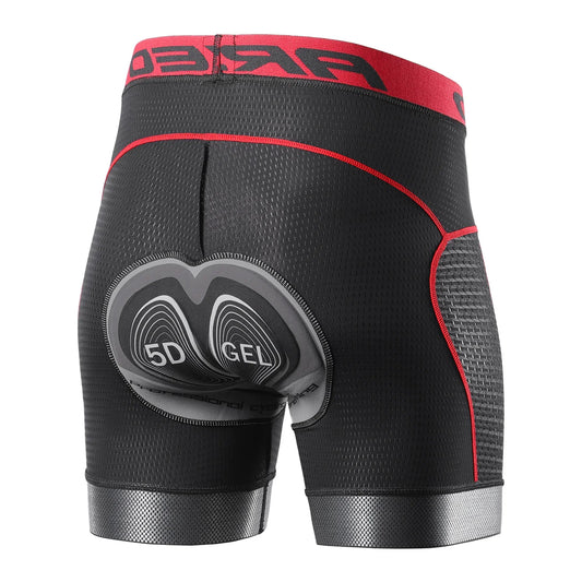 Men's Quick-Drying Cycling Shorts with Gel Padding