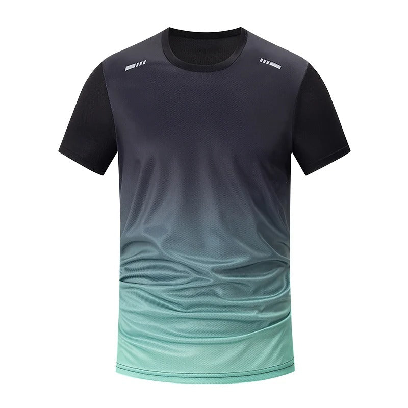 Men's Quick-Drying Gradient Sports T-Shirt