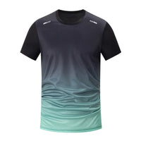 Men's Quick-Drying Gradient Sports T-Shirt