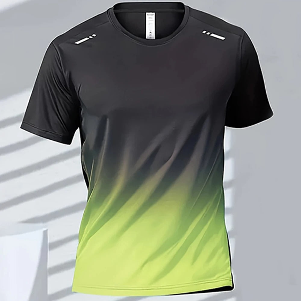 Men's Quick-Drying Gradient Sports T-Shirt