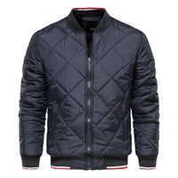 Men's Quilted Bomber Jacket