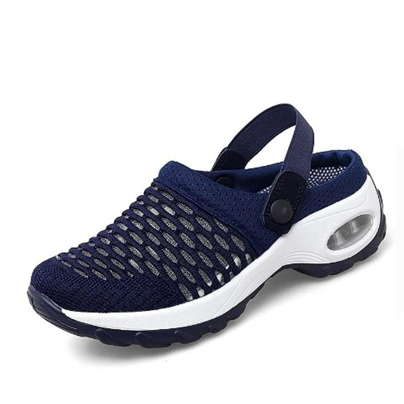 Men's Shoes with Air Cushioning and Breathability