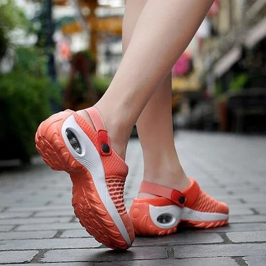 Men's Shoes with Air Cushioning and Breathability