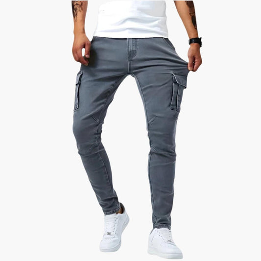Men's Slim-Fit Cargo Trousers