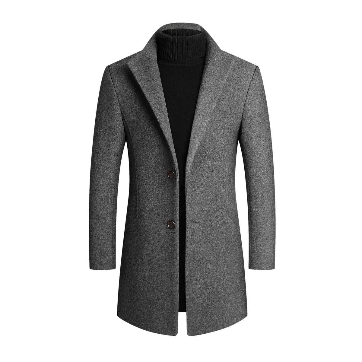 Men's Slim-Fit Dress Coat