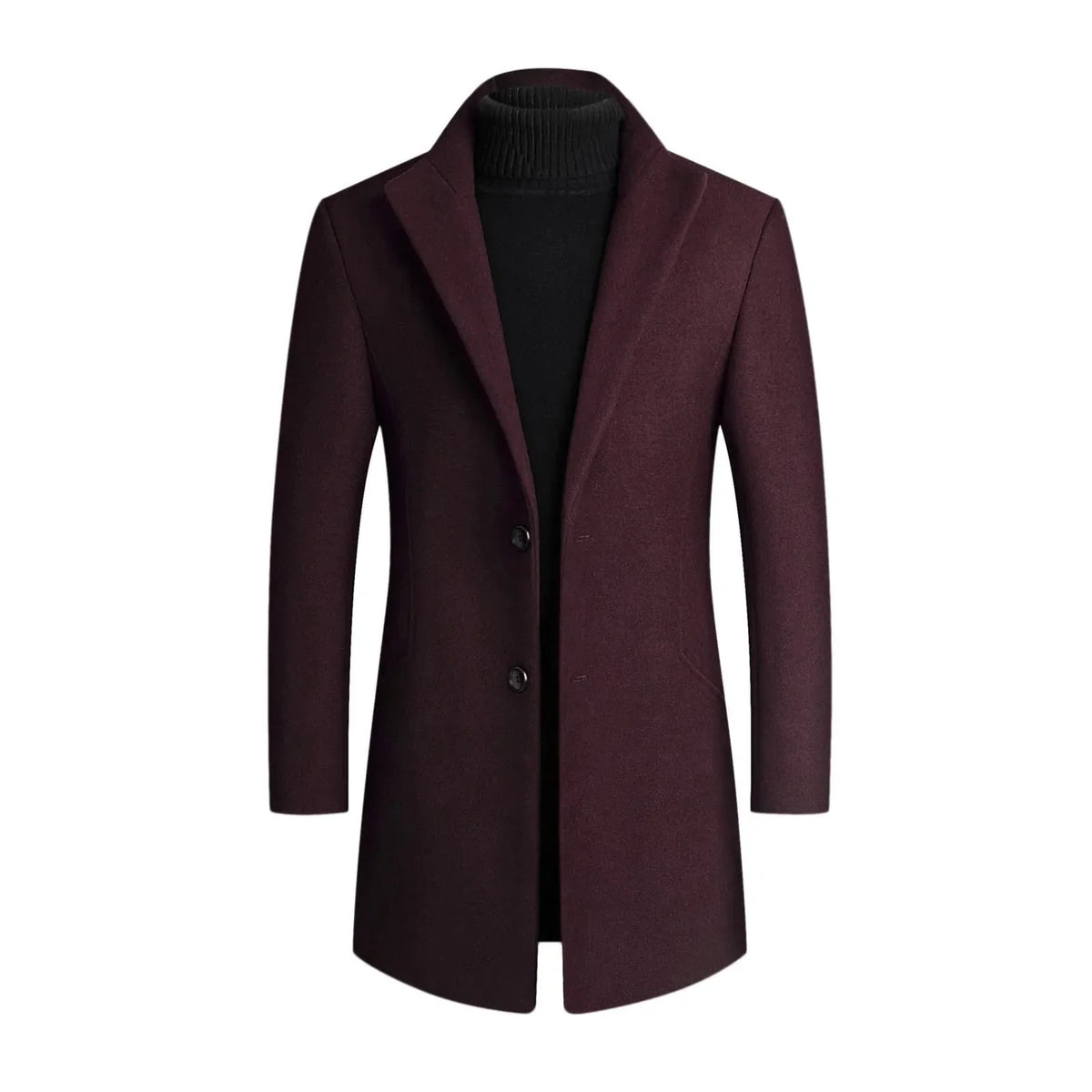 Men's Slim-Fit Dress Coat