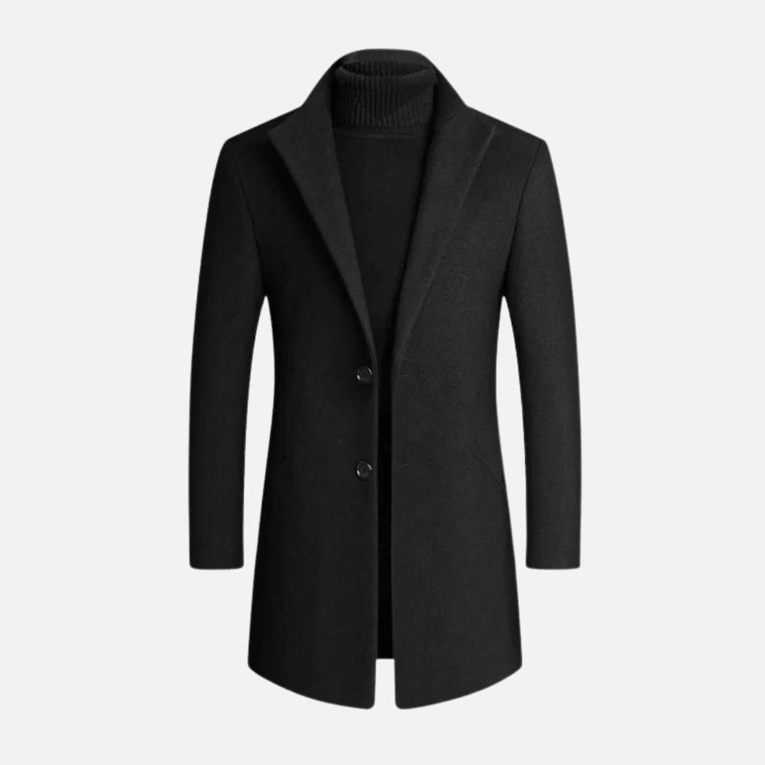 Men's Slim-Fit Dress Coat