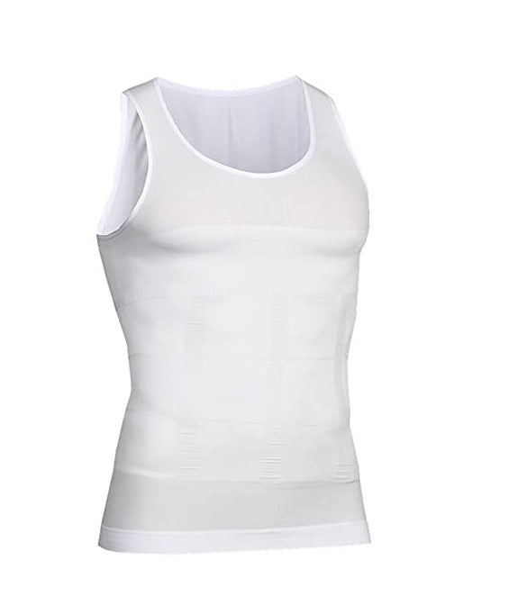 Men's Slimming Compression Vest with Adjustable Fit