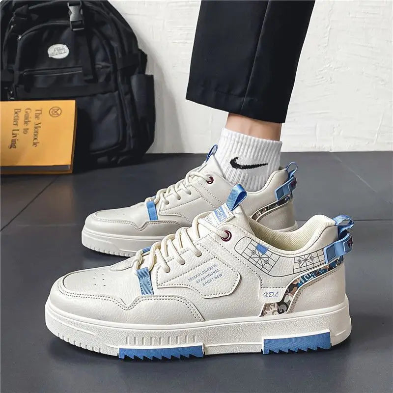 Men's Stylish Sneakers - Breathable Comfort