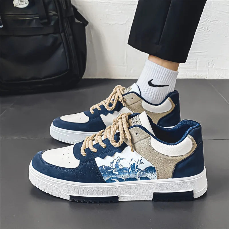 Men's Stylish Sneakers - Breathable Comfort