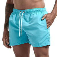 Men's Swim Trunks with Drawstring Waistband