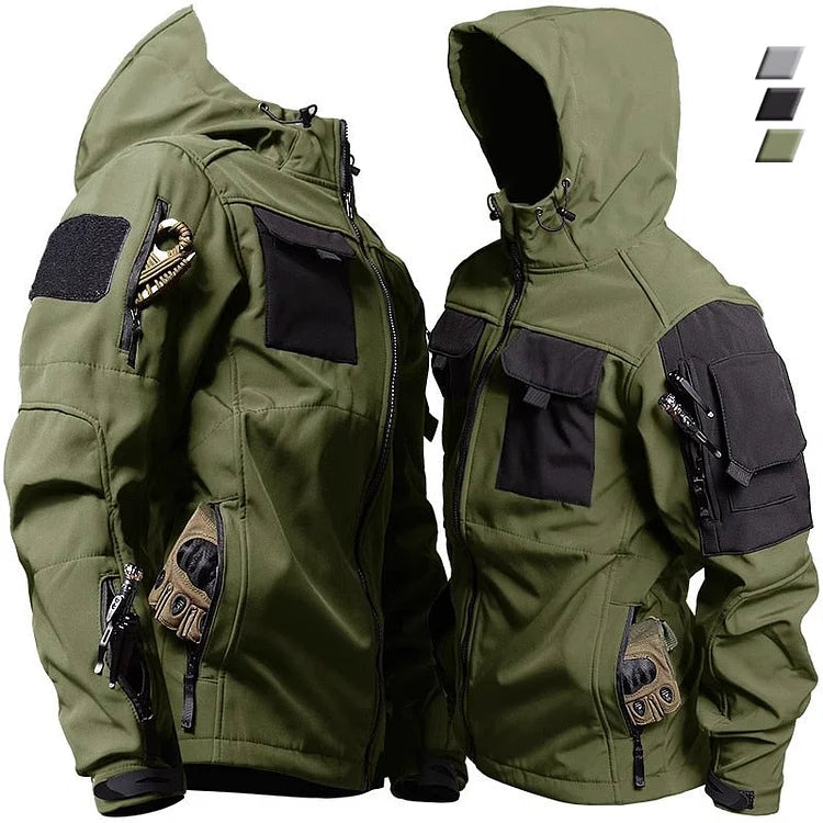 Men's Tactical Hooded Jacket