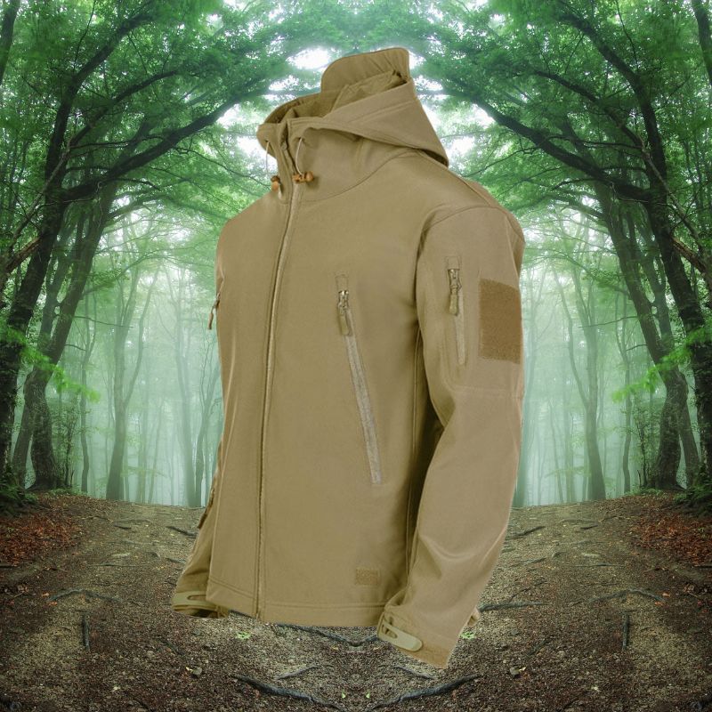 Men's Tactical Hooded Jacket