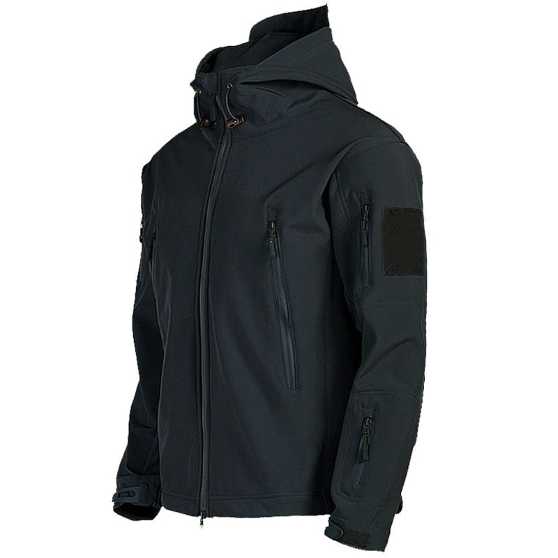 Men's Tactical Hooded Jacket