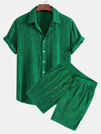 Men's Textured Summer Set