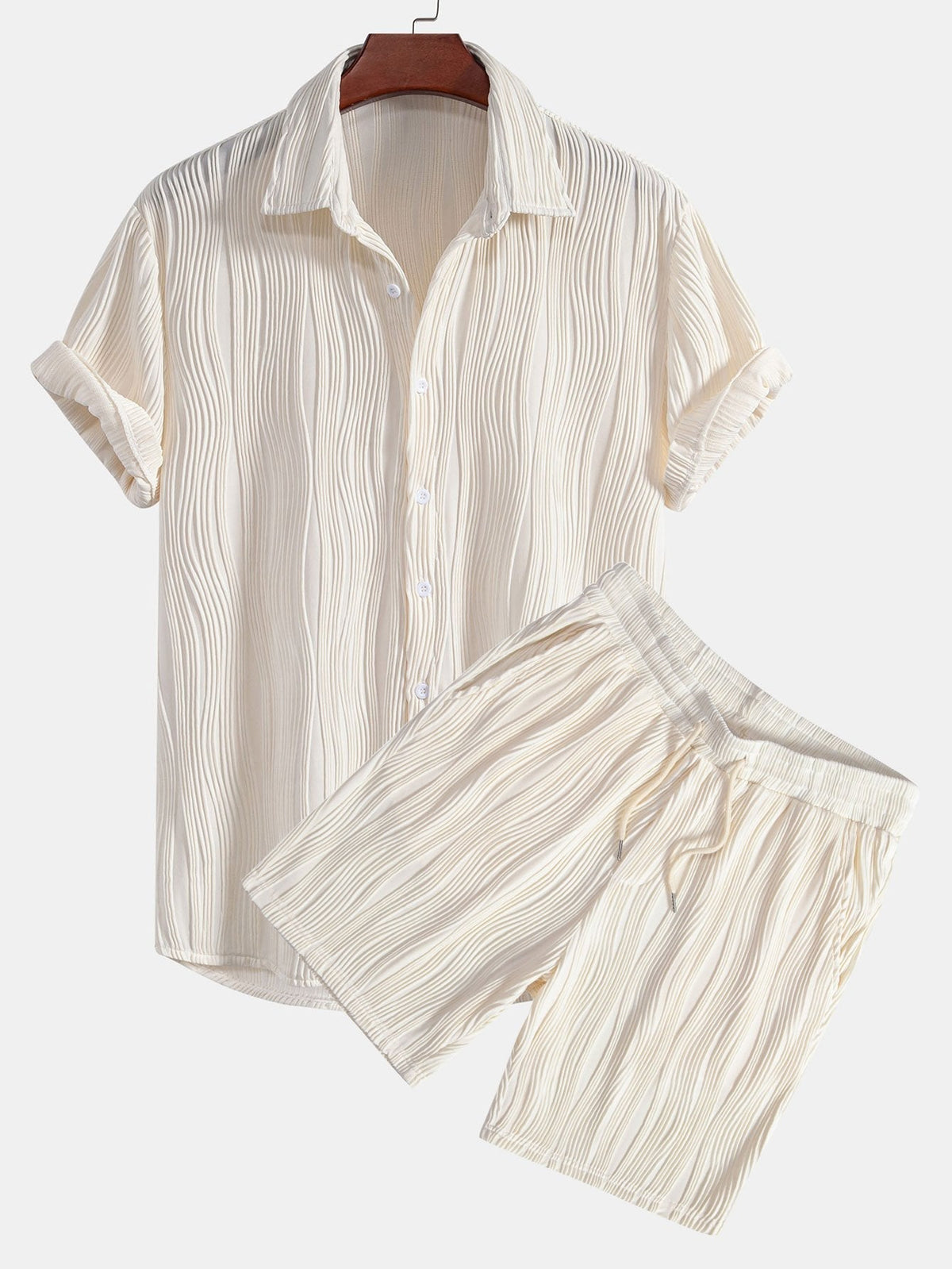 Men's Textured Summer Set
