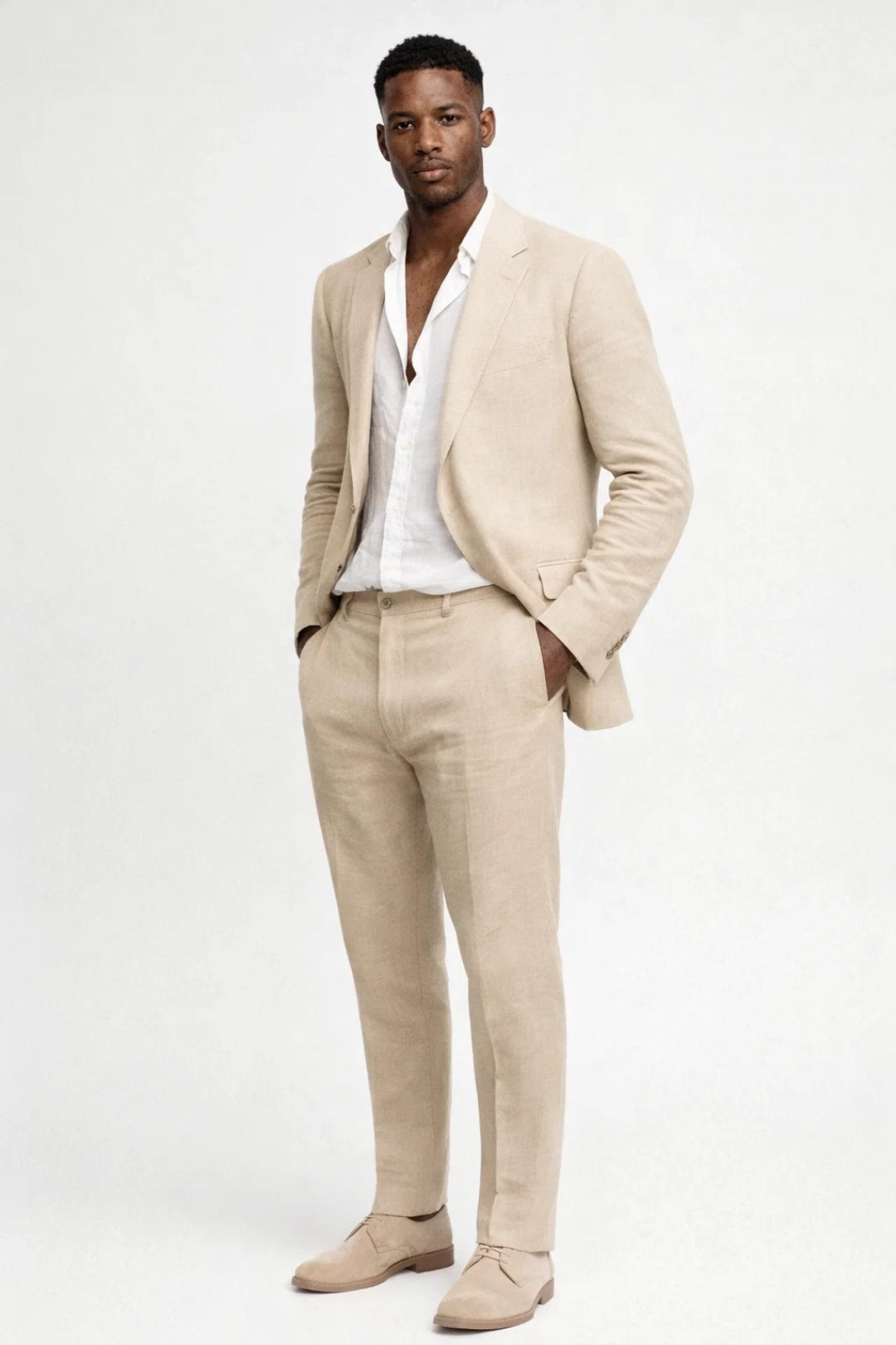 Men's Two-Piece Casual Suit