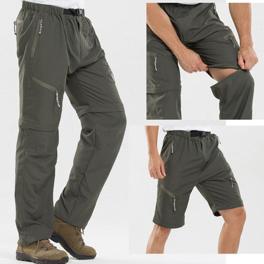 Men's Zip-Off Convertible Hiking Trousers