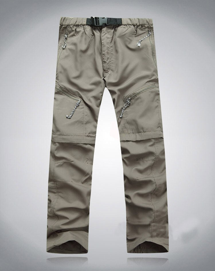 Men's Zip-Off Convertible Hiking Trousers